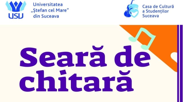 „Seară de chitară” la Suceava: recital susținut de Samuel Duciuc și Alexandru Dragomirescu