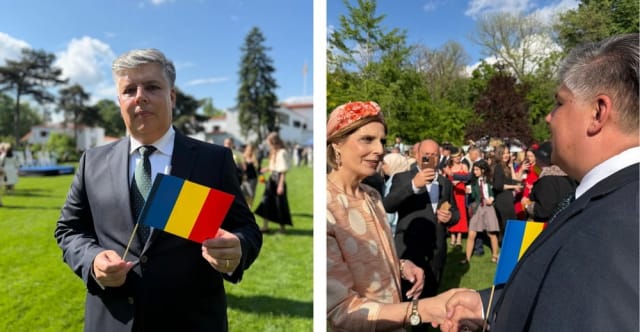 Senatorul Ionel Carp participă la evenimentul de 10 Mai la Palatul Elisabeta, simbol al unității naționale