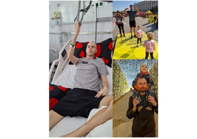 Alex, tatăl Emmei, luptă cu un cancer rar și are nevoie de sprijin pentru tratament