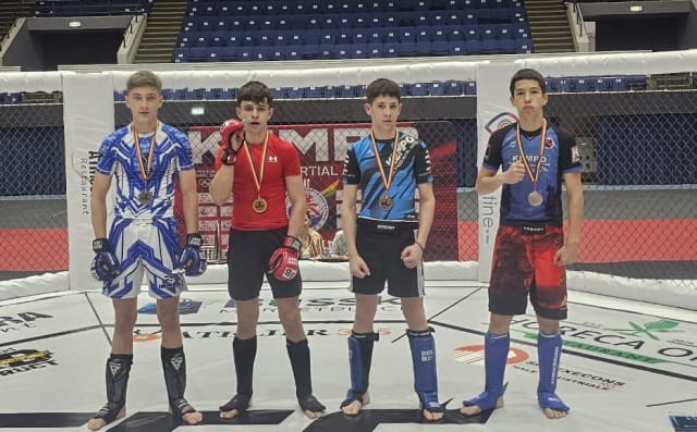Gheba Ștefan de la Vulturu Tulcea devine campion balcanic la MMA