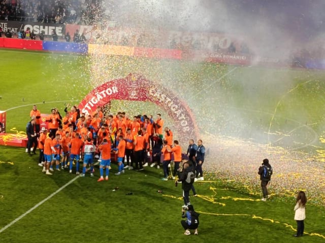 Universitatea Craiova a câștigat Cupa României la penalty-uri în finala de la Sibiu