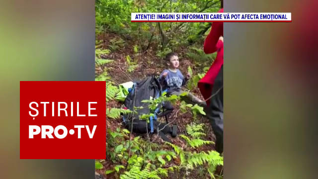 Copilul de 5 ani din Sibiu găsit după două nopți în pădure, considerat un miracol