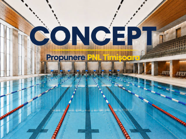 PNL Timișoara propune construirea unui bazin acoperit și acuză lipsa investițiilor în infrastructura sportivă publică