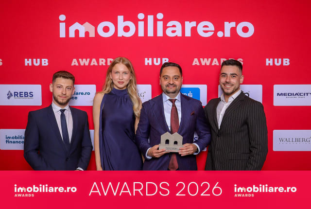 Investa Imobiliare din Cluj, desemnată „Agenția nouă a anului 2025” la gala Imobiliare.ro Awards
