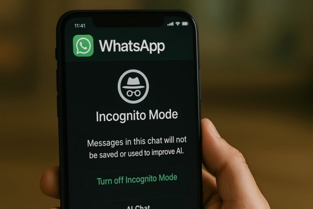 WhatsApp introduce modul Incognito pentru chat-urile AI, garantând confidențialitate maximă
