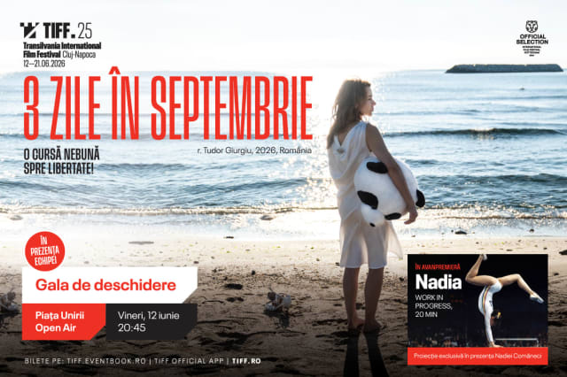 TIFF.25 se a deschis cu 3 zile în septembrie și un moment special Nadia Comăneci