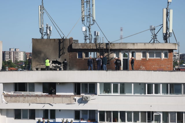 Drona rusească prăbușită pe un bloc din Galați: compania Generali analizează despăgubirile
