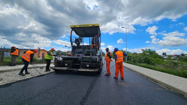 Primarul Cătălin Coman a anunțat finalizarea modernizării străzii Unirii din Fălticeni