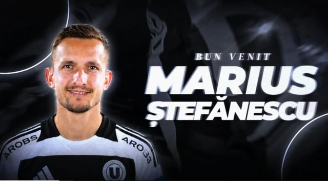 „U” Cluj a anunțat oficial transferul lui Marius Ștefănescu pentru Europa