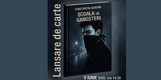 Lansarea romanului „Școala de Gangsteri” de Constantin Severin la Muzeul Național al Bucovinei