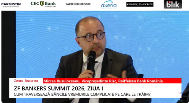 Mircea Busuioceanu de la Raiffeisen Bank: Băncile ajustează prețurile și politica de creditare în fața riscurilor crescute