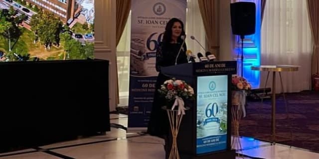 Larisa Blanari a subliniat importanța empatiei la aniversarea Spitalului Județean Suceava