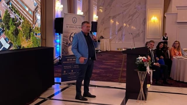 Dr. Liviu Cîrlan a anunțat 2 milioane de pacienți tratați în UPU Suceava în 25 de ani