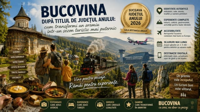 Bucovina a câștigat titlul de Județul Anului: strategii pentru un sezon turistic mai puternic