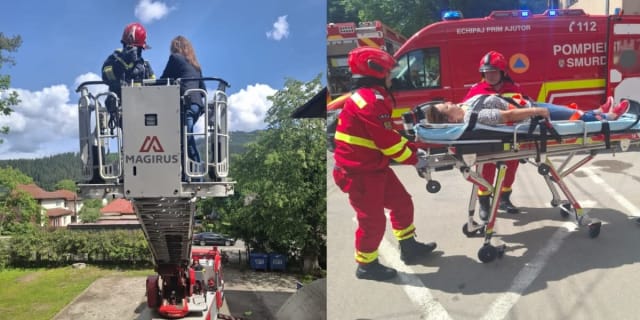 Exercițiu de evacuare și prim ajutor la Judecătoria Câmpulung Moldovenesc
