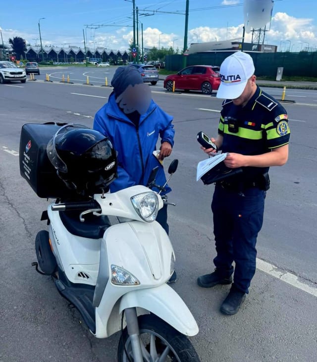 Polițiștii rutieri brașoveni au desfășurat acțiuni în cadrul Roadpol 2 wheelers