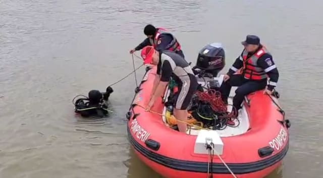 Salvatori în acțiune la râul Siret, incident de înec