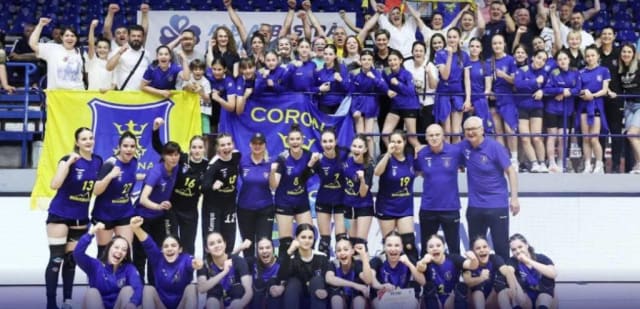 Corona Brașov devine vicecampioană națională la junioare 2 în finala de la Brăila