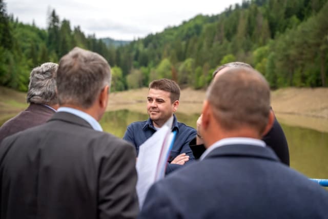 Gheorghe Șoldan a anunțat finalizarea lucrărilor pentru apă potabilă în Solca