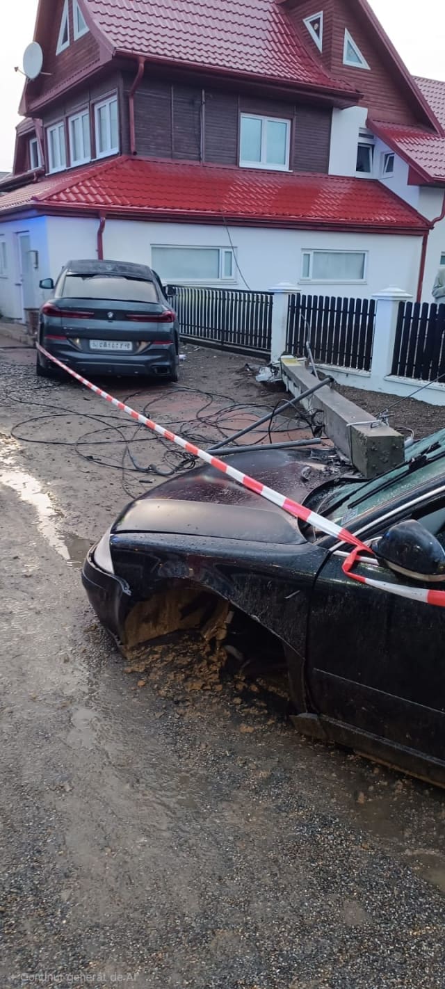 Doi răniți grav în urma unui accident cu două mașini în Bivolărie