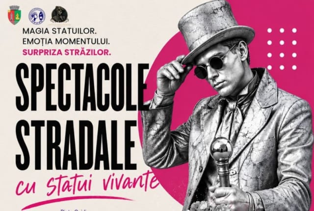 Magia statuilor vivante revine pe străzile Constanței în această vară