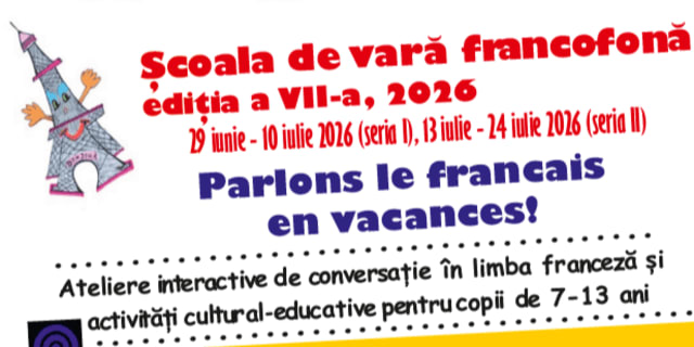 Școala de vară francofonă revine la Alianța Franceză din Suceava
