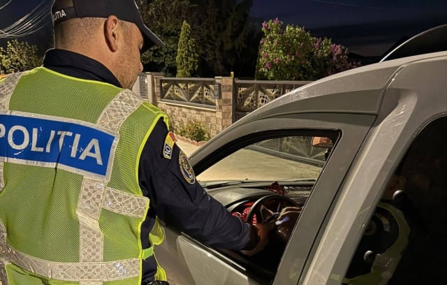 Un bărbat de 35 de ani, prins cu 1,33 la mie alcool în sânge și fără permis în Tulcea