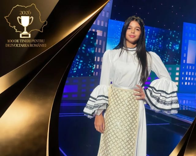 Daria Mușat, tânăra artistă din Buzău, inclusă în campania „100 de tineri pentru dezvoltarea României”