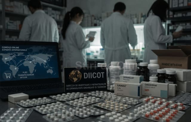 24 de persoane din Cluj, implicate în cea mai mare rețea ilegală cu medicamente cu regim special, trimise în judecată