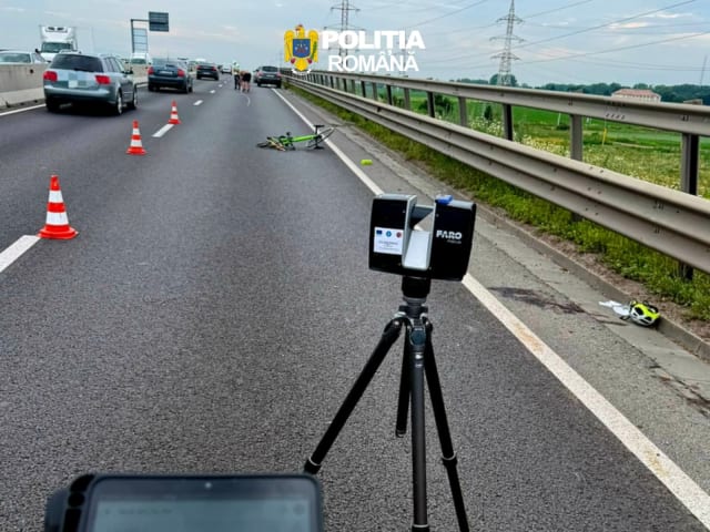 Un biciclist s-a stins din viață la Rupea după ce a fost lovit de un autobuz