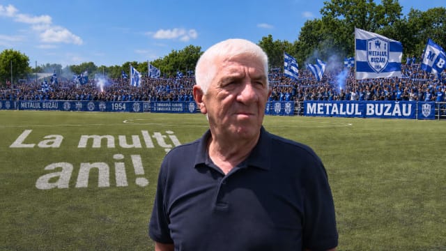 Gheorghe Guiu, pasionat de fotbal, continuă să susțină Metalul în Liga 2