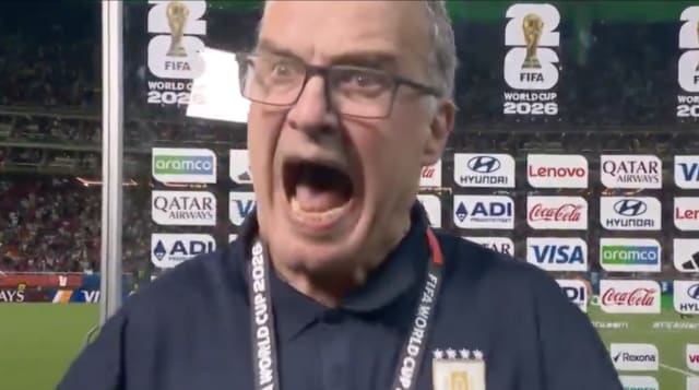 Marcelo Bielsa a avut o criză de nervi în direct la TV după eliminarea Uruguayului de la CM 2026