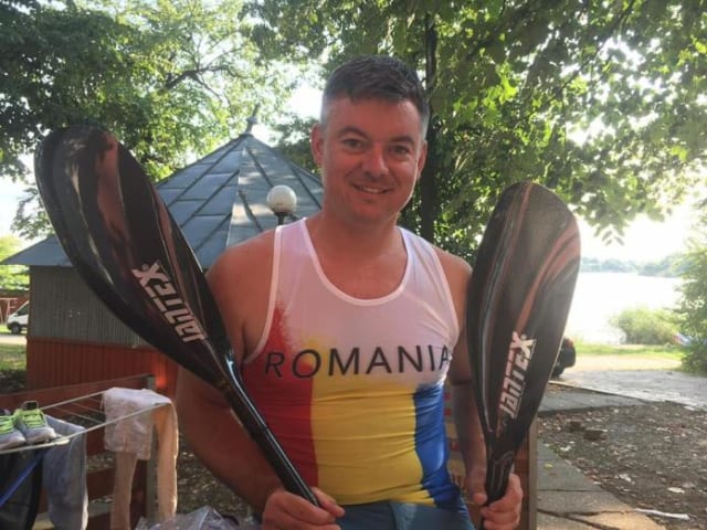 Flaviu Hoțopan finalizează aventura pe Dunăre, din Germania la Sulina