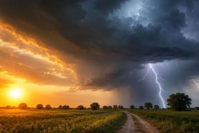 ANM a anunțat caniculă severă și posibile fenomene extreme în România