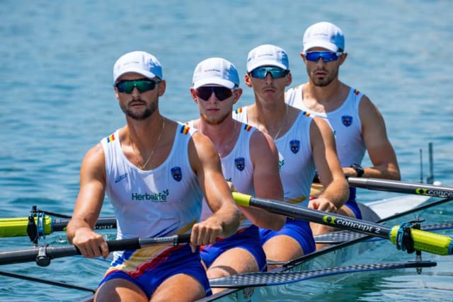 România a câștigat medalia de argint la Cupa Mondială de canotaj de la Lucerna