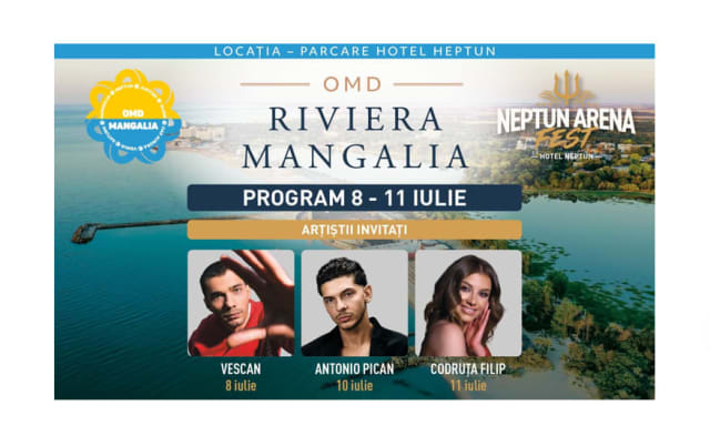 Riviera Mangalia a reluat distracția în familie cu concerte și atracții la Neptun Arena