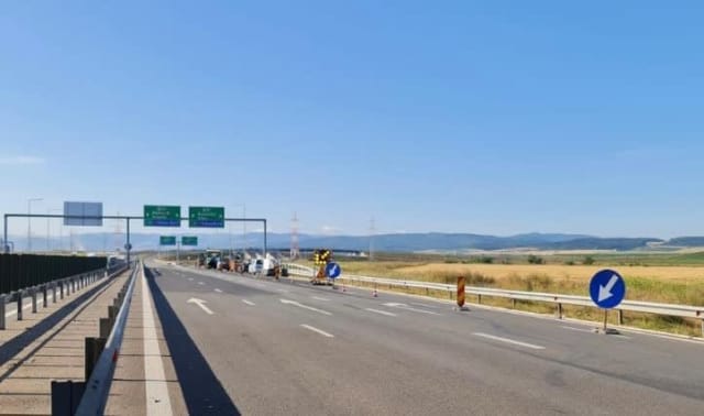 CNAIR și Ministerul Transporturilor cer soluții urgente pentru surparea de pe A10 Sebeș - Turda