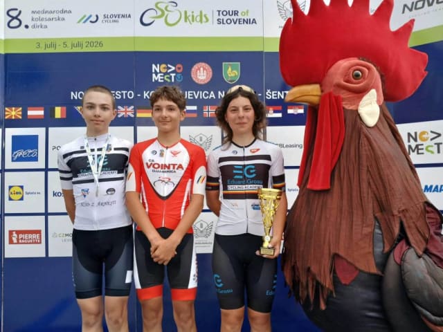 Mara Perșoiu de la ACS Olimpic Zărnești a câștigat podiumul la Kids Tour of Slovenia