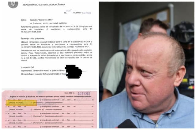 Amenzi RECORD de 1 milion de lei pentru asociația lui Viorel Pașca din Dumbrava