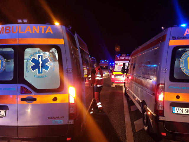 Accident rutier la ieșirea din Remetea Mare spre Aeroportul Internațional Timișoara cu patru victime