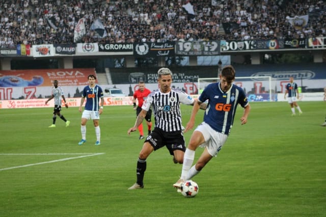 Universitatea Cluj, eliminată la penalty-uri de Dinamo Kiev în Europa League