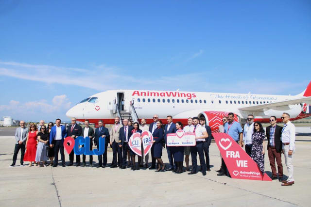 Aeroportul Cluj își extinde oferta de zboruri cu curse directe către Viena și Frankfurt