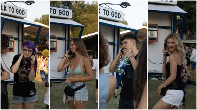 Festivalierii de la Electric Castle au vorbit cu „Dumnezeu” printr-un telefon vechi