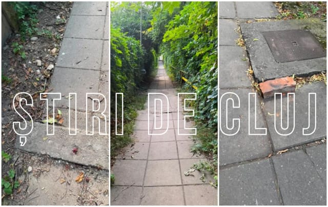 Locuitorii din zona Cetățuie reclamă starea deplorabilă a aleii Galileo Galilei și scărilor de acces din cauza degradării și lipsei de intervenții durabile