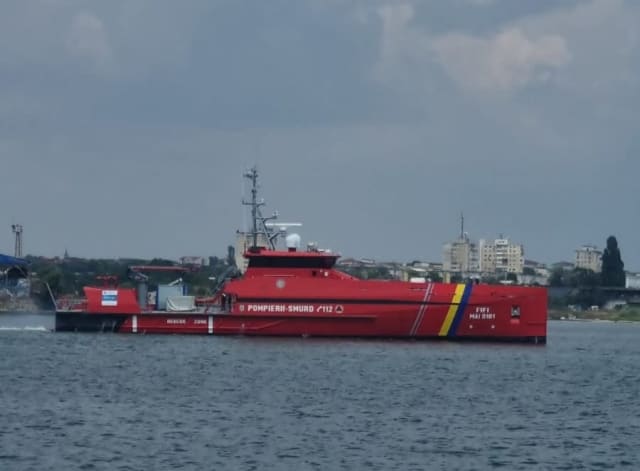 IGSU explică neutilizarea navelor multirol la incendiul din Marea Neagră
