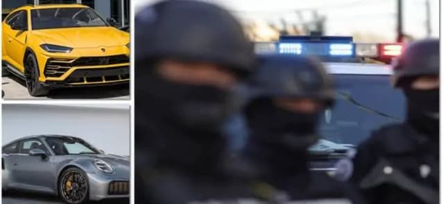 Procurorii DNA Timișoara descind într-un garaj de lux cu mașini de peste 3 milioane de euro din Germania
