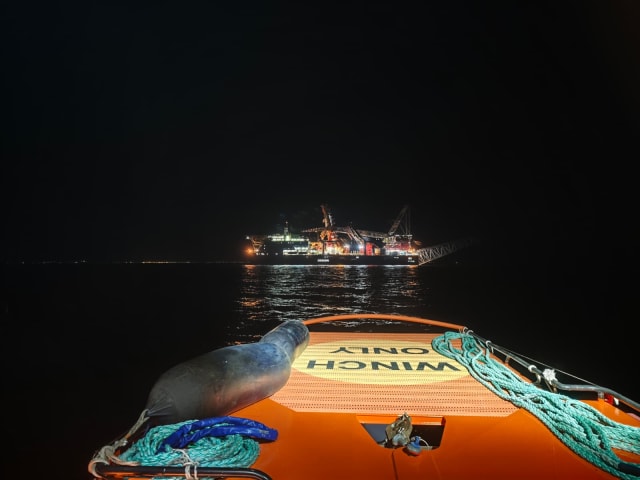 Marinari indieni, căutați de salvatorii români la Sulina după atacul din Odesa