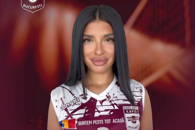 Daniela Simion, voleibalista de 19 ani, criticată pe internet după transferul la Rapid