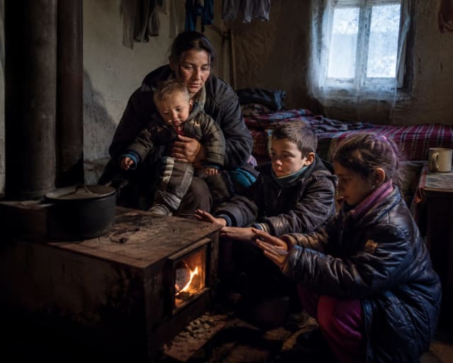 Apel umanitar: 20 de familii din Botoșani au nevoie de lemne de foc pentru iarnă. „Nu știm cum vom face să fie cald în casă"