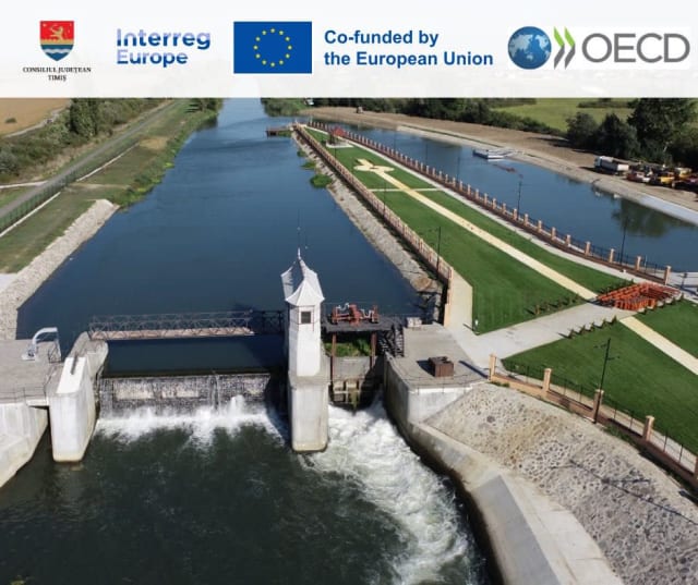 Timișul, selectat de OECD pentru proiect pilot privind dezvoltarea transfrontalieră a Canalului Bega